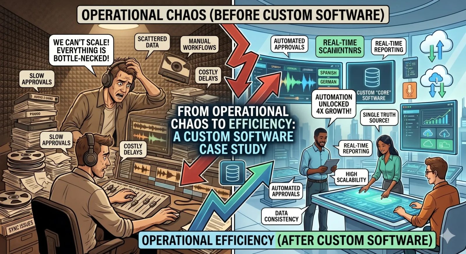 From Operational Chaos to Efficiency: A Custom Software Case Study