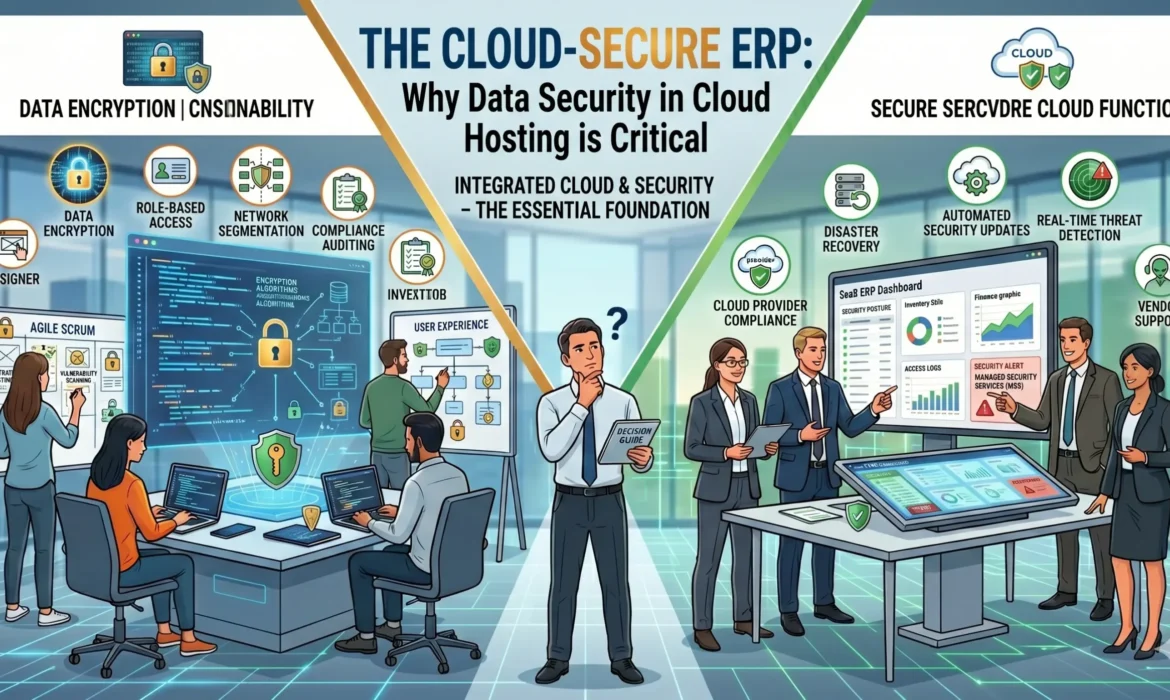 Why Data Security in Cloud Hosting is Critical for Modern ERP Systems