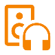 media_output_80dp_F58300_FILL0_wght400_GRAD0_opsz48